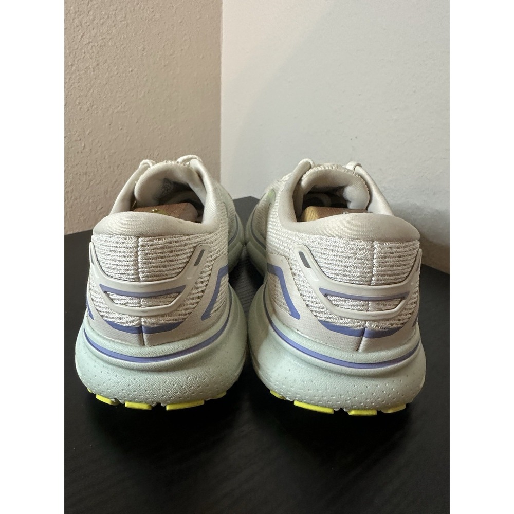 Brooks Ghost 15 Women's Running Shoes Size 8 B White Oyster Viola 1203801B130 - Picture 8 of 10